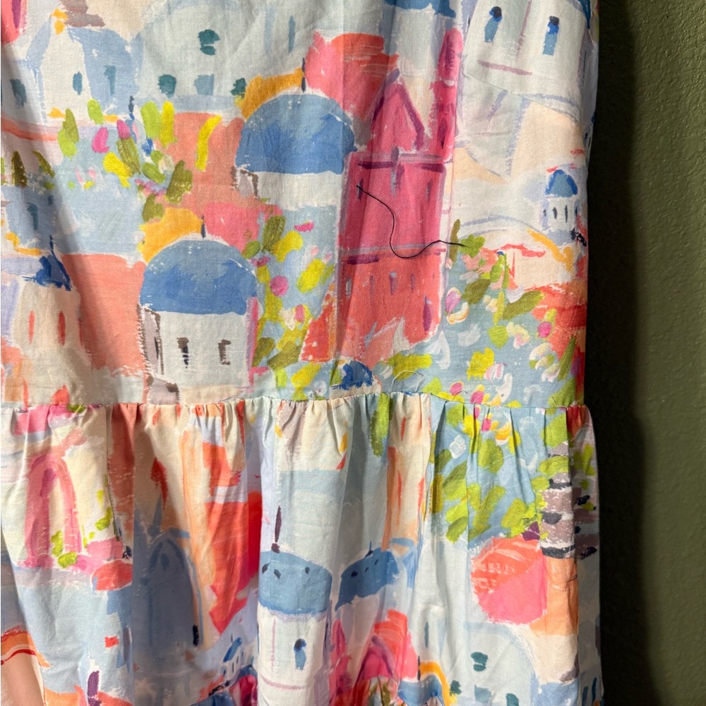 Entro Multicolor Abstract Dress - Picture 6 of 6